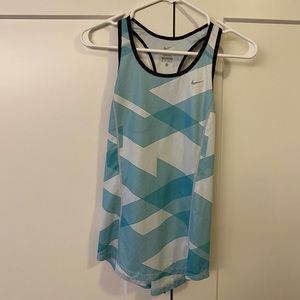 Nike teal workout tank
